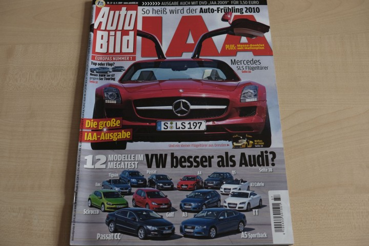 Deckblatt Auto Bild (37/2009)